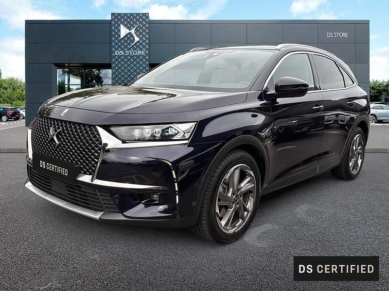 Bleu Utilisé 2021 DS Automobiles DS7 Crossback Grand Chic SUV | 26 990 € (Bon prix) - Image 1/4