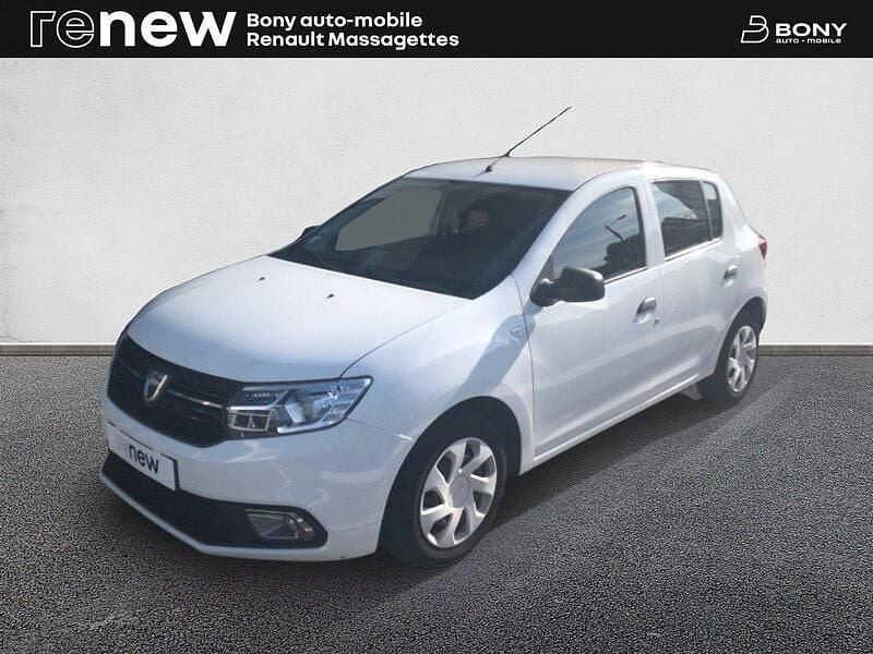 Blanc Utilisé 2019 Dacia Sandero Essentiel Citadine | 8 590 € (Super prix) - Image 1/4