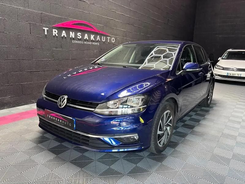 Bleu Utilisé 2017 VW Golf VII Sound Break | 12 990 € (Prix juste) - Image 1/4