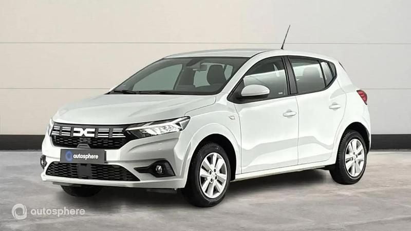 Blanc Occasion 2024 Dacia Sandero Expression Berline | 15 299 € (Prix juste) - Image 1/4