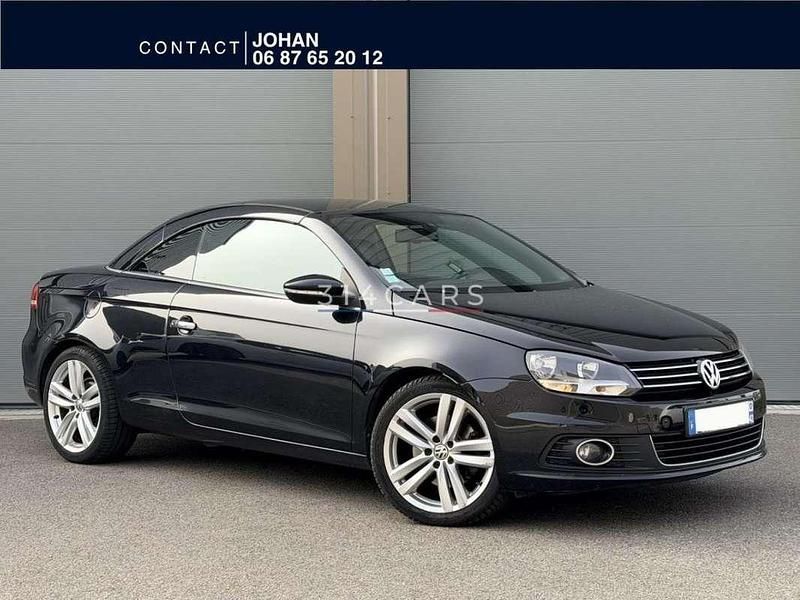 Occasion VW Eos 141 ch (103 kW) 2011 Noir Cabriolet