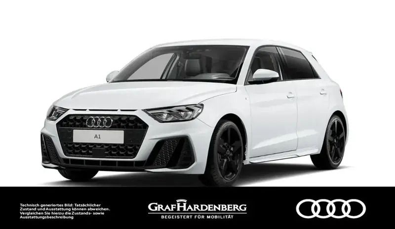 Blanc Utilisé 2024 Audi A1 Sportback S-Line Citadine | 29 980 € (Prix assez cher) - Image 1/4