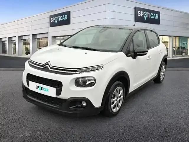 Blanc banquise rouge aden Occasion 2020 Citroën C3 PureTech Berline | 7 990 € (Bon prix) - Image 1/4