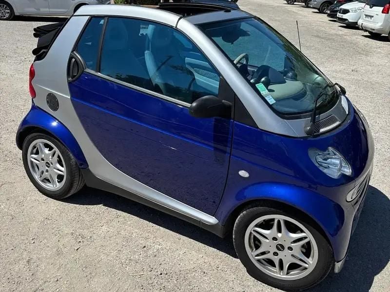 Bleu Utilisé 2000 Smart ForTwo Cabrio Cabriolet | 2 800 € - Image 1/4