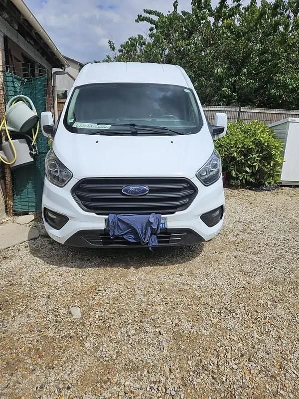 Blanc Utilisé 2020 Ford Transit Custom Van | 22 000 € (Prix juste) - Image 1/4