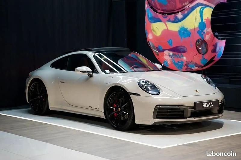 Gris Occasion 2020 Porsche 911 Carrera S Sport Coupé | 134 980 € (Prix juste) - Image 1/4