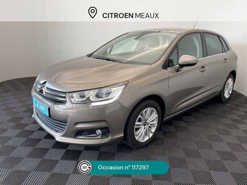 Gris Utilisé 2017 Citroën C4 PureTech Berline | 7 990 € (Super prix) - Image 1/4