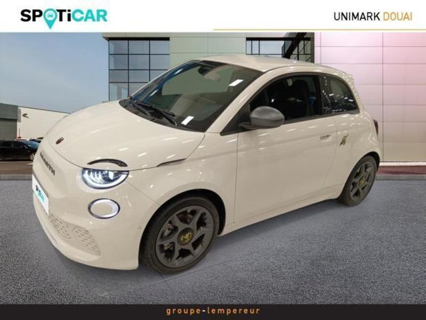 Blanc Nouvelle 2024 Abarth 500e Citadine | 35 990 € (Prix assez cher) - Image 1/4