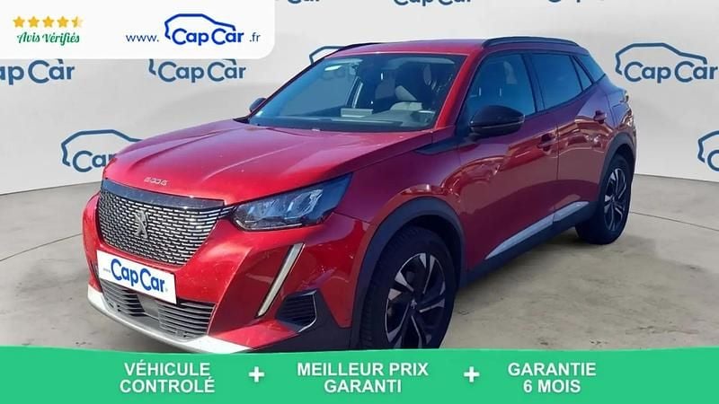 Rouge Utilisé 2022 Peugeot 2008 Allure SUV | 12 990 € (Super prix) - Image 1/4