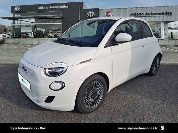 Blanc Utilisé 2022 Fiat 500e Berline | 16 990 € (Bon prix) - Image 1/4