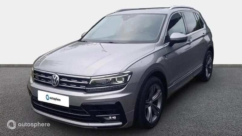 Gris Utilisé 2019 VW Tiguan Exclusive SUV | 25 299 € (Bon prix) - Image 1/4