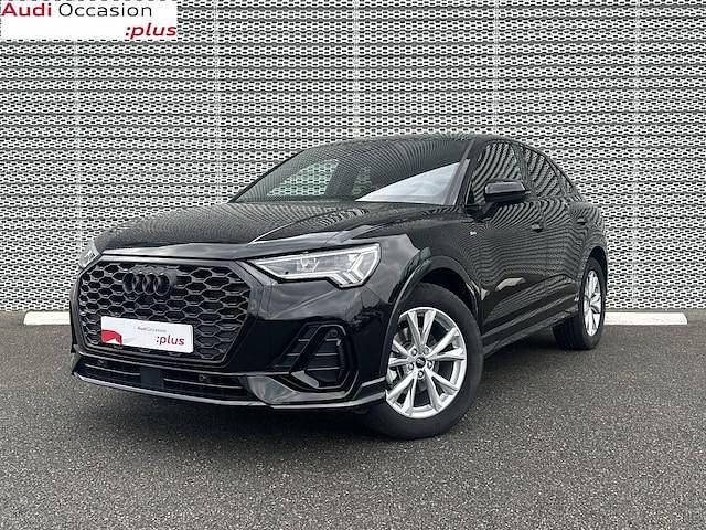 Noir mythe métallisé Utilisé 2024 Audi Q3 Sportback S-Line SUV | 45 490 € (Prix juste) - Image 1/4