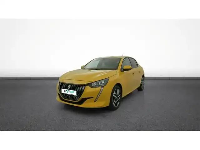 Jaune Occasion 2021 Peugeot 208 Allure Citadine | 12 989 € (Prix juste) - Image 1/4