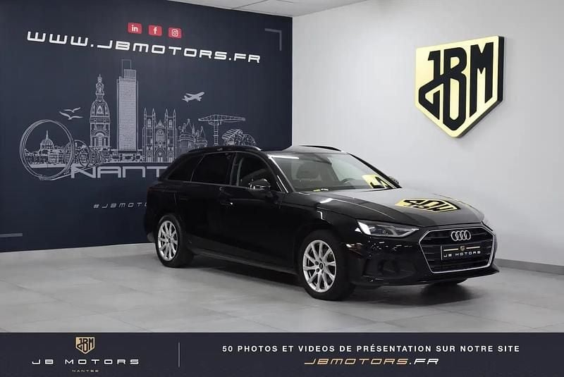Noir Utilisé 2022 Audi A4 Break | 25 950 € (Bon prix) - Image 1/4