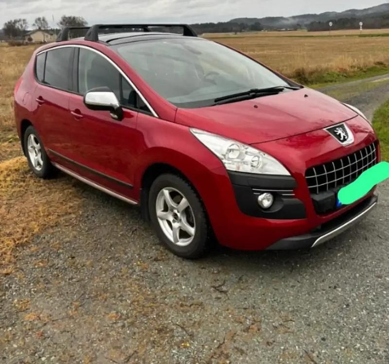 Rouge Utilisé 2009 Peugeot 3008 SUV | 7 000 € (Bon prix) - Image 1/4