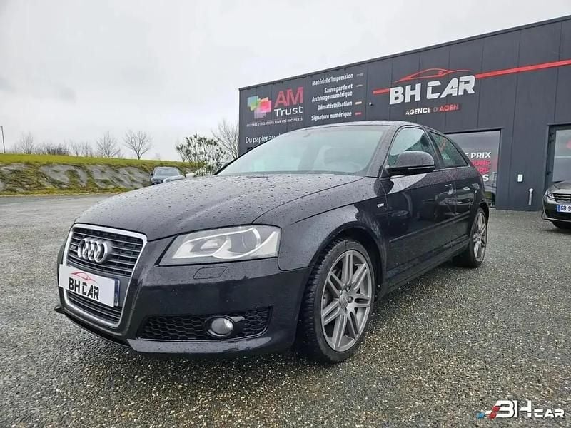 Noir Occasion 2009 Audi A3 S-Line Berline | 8 990 € (Prix juste) - Image 1/4