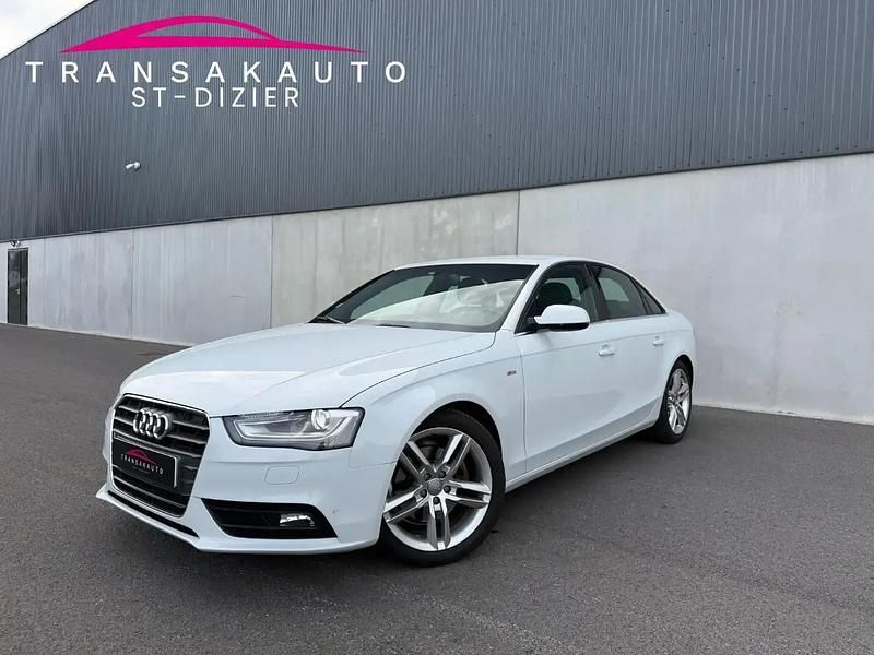 Blanc Utilisé 2013 Audi A4 S-Line Berline | 12 490 € (Prix juste) - Image 1/4