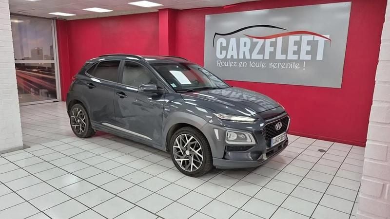 Gris Occasion 2020 Hyundai Kona SUV | 15 490 € (Bon prix) - Image 1/4