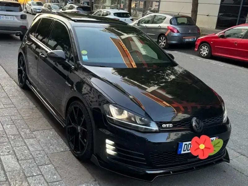 Noir Utilisé 2013 VW Golf VII GTD Berline | 15 500 € (Prix cher) - Image 1/4