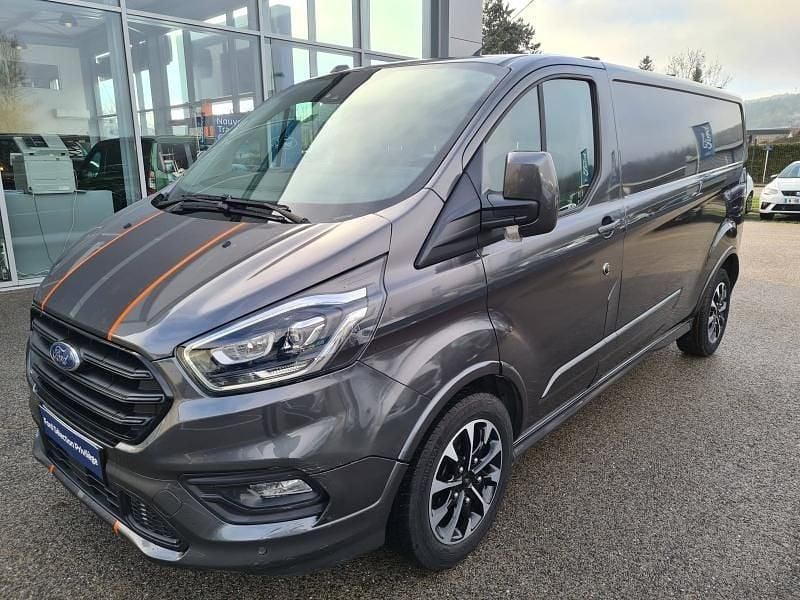 Gris magnã©tic mã©tallisã©e Occasion 2020 Ford Transit Sport Van | 27 999 € (Prix juste) - Image 1/4