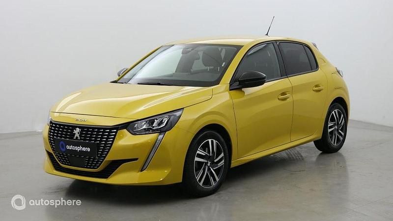 Jaune Utilisé 2022 Peugeot 208 Allure Citadine | 13 799 € (Prix juste) - Image 1/4