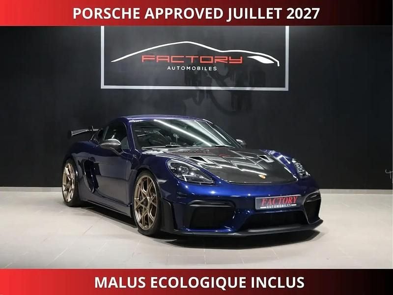 Occasion Porsche Cayman GT4 507 ch (372 kW) 2023 Bleu Coupé