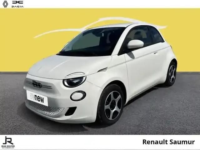 Blanc Utilisé 2021 Fiat 500e Passion Berline | 12 990 € (Super prix) - Image 1/4