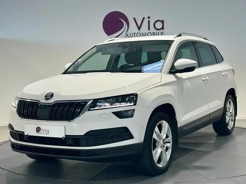 Blanc Occasion 2018 Skoda Karoq Style SUV | 17 990 € (Prix assez cher) - Image 1/4