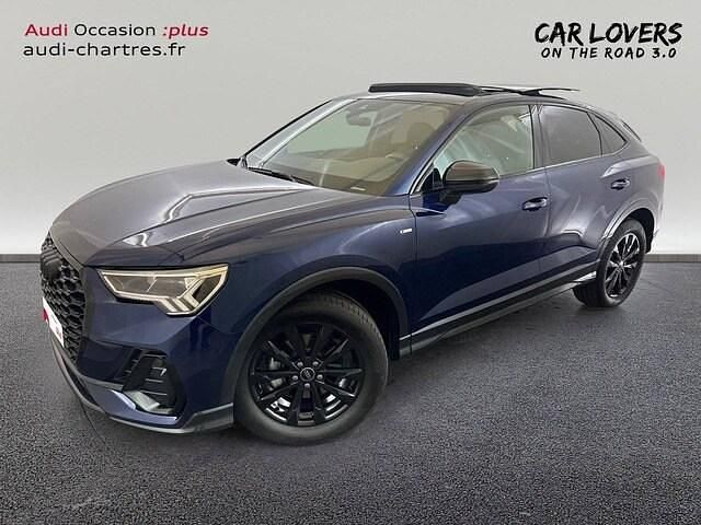 Bleu navarre métallisé Utilisé 2025 Audi Q3 Sportback S-Line SUV | 44 990 € (Prix juste) - Image 1/4
