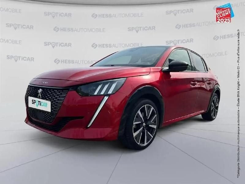 Rouge Utilisé 2022 Peugeot 208 GT Citadine | 16 499 € (Prix juste) - Image 1/4