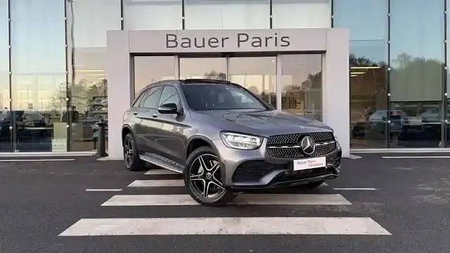 Gris Occasion 2022 Mercedes GLC300e | 44 980 € (Bon prix) - Image 1/4