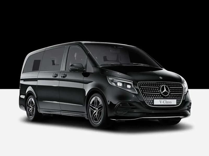Noir Utilisé 2025 Mercedes V300 Avantgarde Monospace | 86 143 € - Image 1/4
