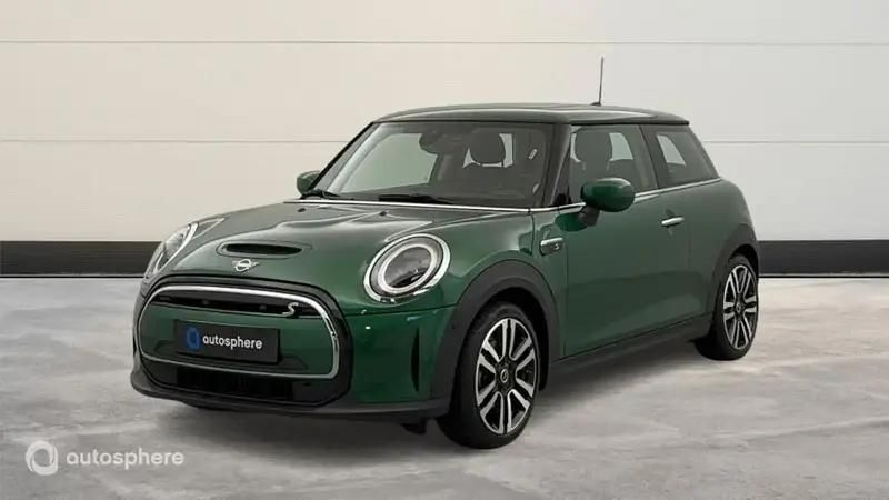 Vert Utilisé 2023 Mini Cooper SE Premium Plus Citadine | 22 499 € (Prix juste) - Image 1/4