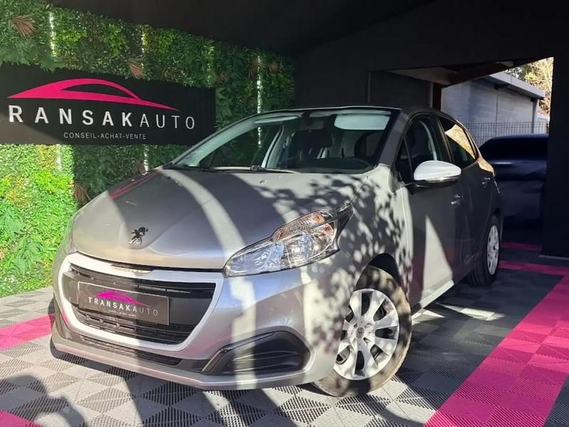 Gris Utilisé 2016 Peugeot 208 Citadine | 6 990 € (Bon prix) - Image 1/4