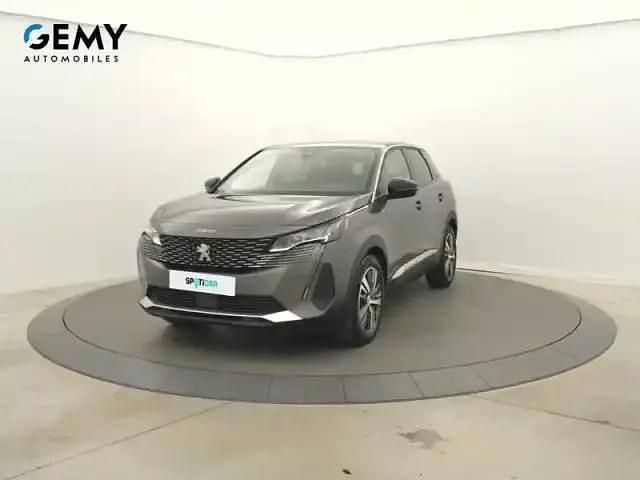 Gris Utilisé 2022 Peugeot 3008 Allure | 25 990 € (Prix juste) - Image 1/4