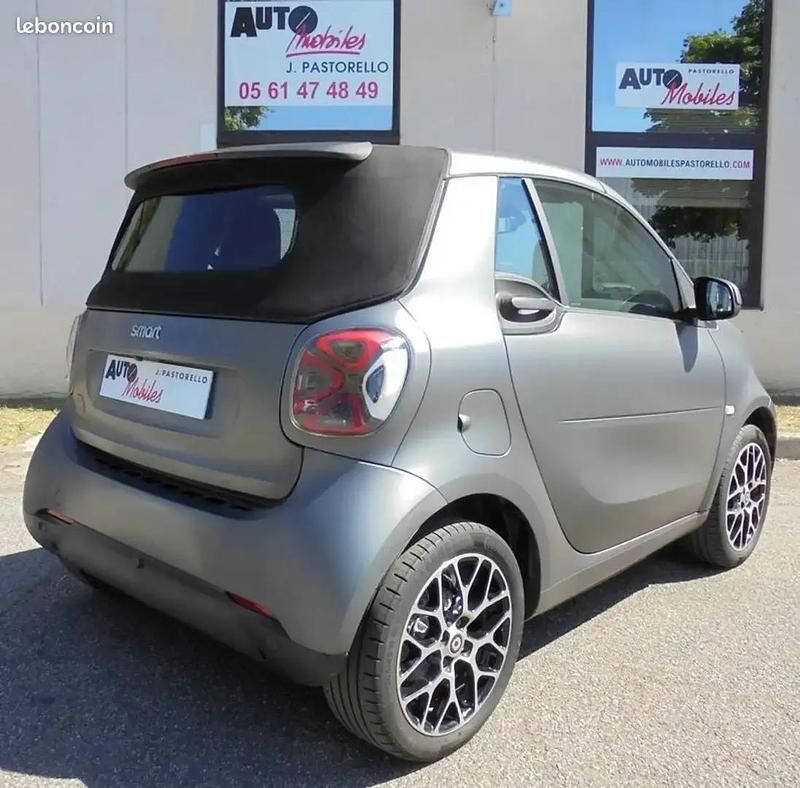 Occasion Smart ForTwo Electric Drive Prime 61 kW (83 ch) 2020 Gris Cabriolet