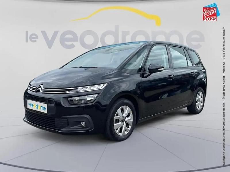 Noir Utilisé 2021 Citroën C4 SpaceTourer Feel Monospace | 16 499 € (Prix juste) - Image 1/4