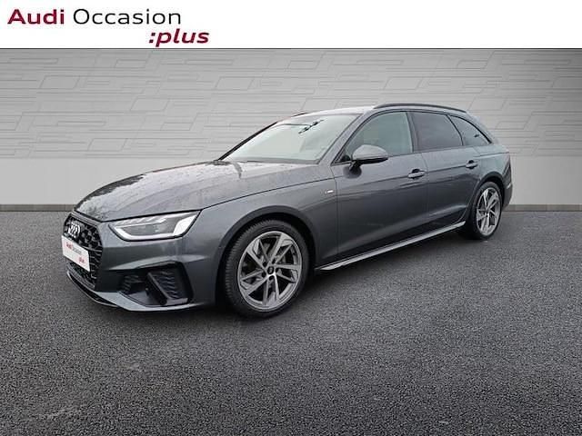 Gris daytona nacré Occasion 2024 Audi A4 S-Line Break | 39 697 € (Prix assez cher) - Image 1/4