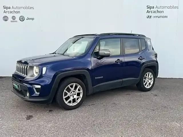 Bleu Occasion 2020 Jeep Renegade Limited SUV | 17 990 € (Prix juste) - Image 1/4