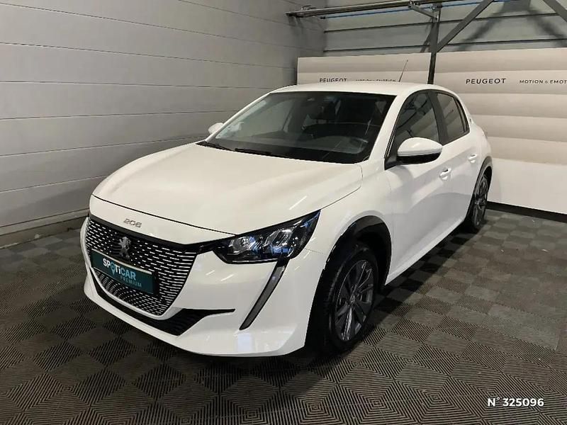 Occasion Peugeot e-208 Business-Line 100 kW (136 ch) 2021 Blanc Citadine