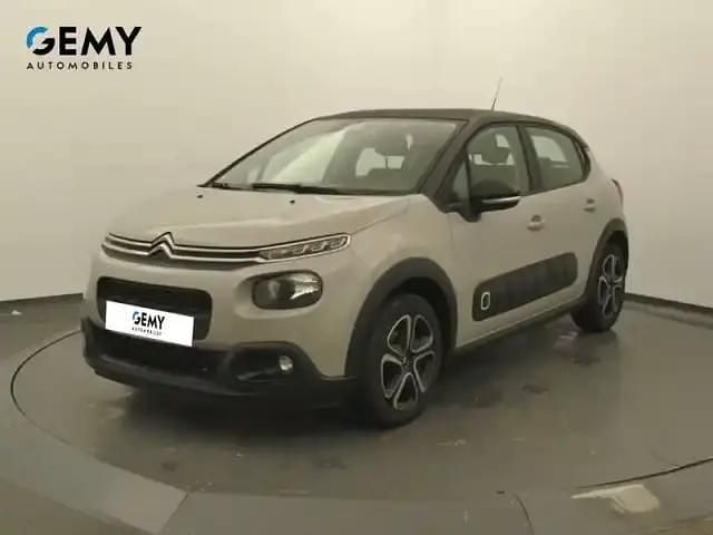 Beige Utilisé 2018 Citroën C3 PureTech Berline | 9 940 € - Image 1/4