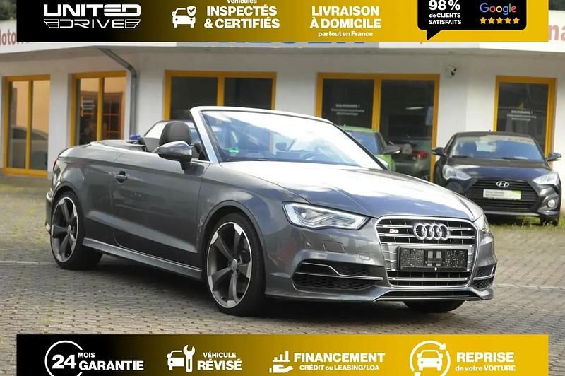 Gris Utilisé 2016 Audi S3 Cabriolet Sport Cabriolet | 29 150 € - Image 1/4