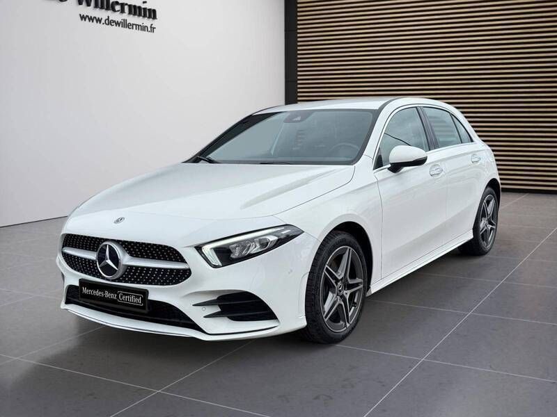 Blanc Utilisé 2022 Mercedes A250 Berline | 29 990 € (Prix juste) - Image 1/3