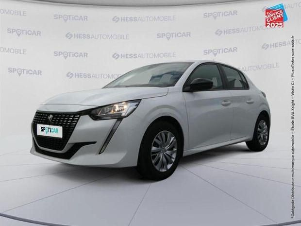Blanc Utilisé 2022 Peugeot 208 Active Citadine | 12 999 € (Bon prix) - Image 1/4