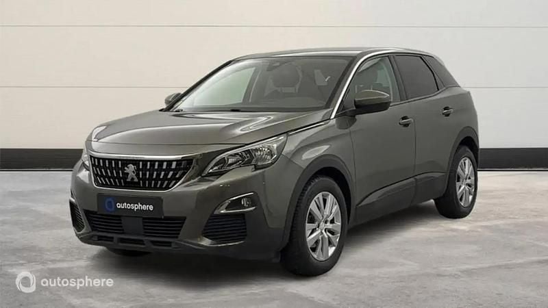 Gris Utilisé 2018 Peugeot 3008 Business-Line SUV | 14 999 € (Prix juste) - Image 1/4