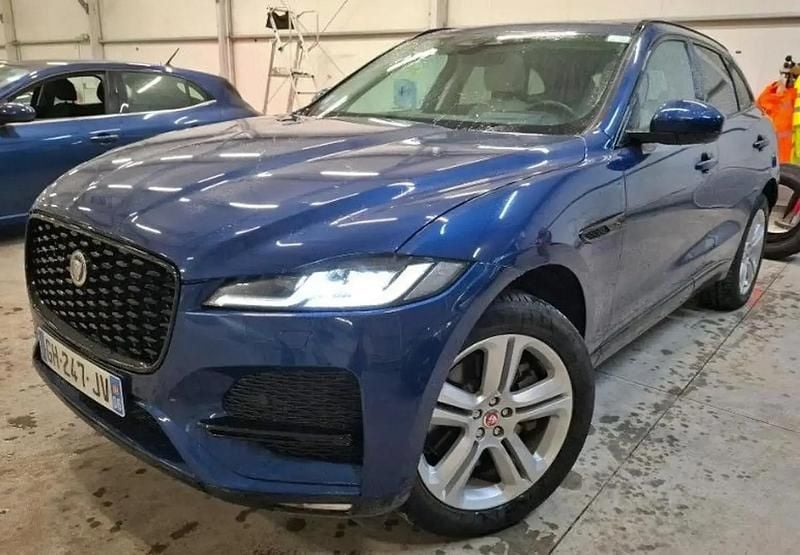 Bleu Occasion 2022 Jaguar F-Pace SE SUV | 39 990 € (Super prix) - Image 1/2