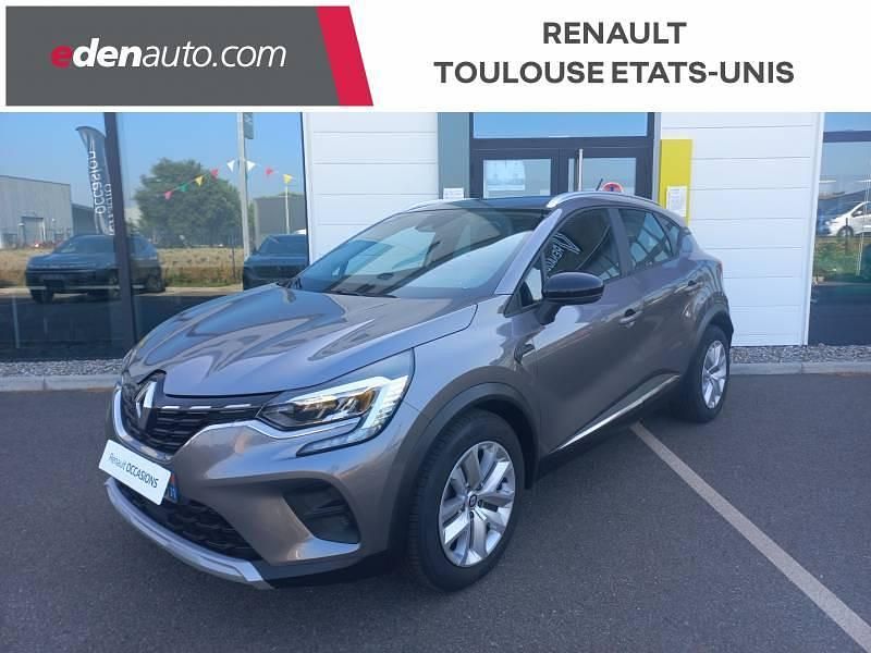 Gris Utilisé 2021 Renault Captur Zen SUV | 14 990 € (Prix juste) - Image 1/4