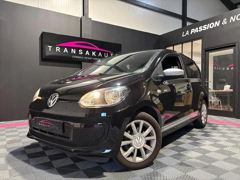 Noir Utilisé 2015 VW up! CLUB Citadine | 7 990 € (Prix cher) - Image 1/4
