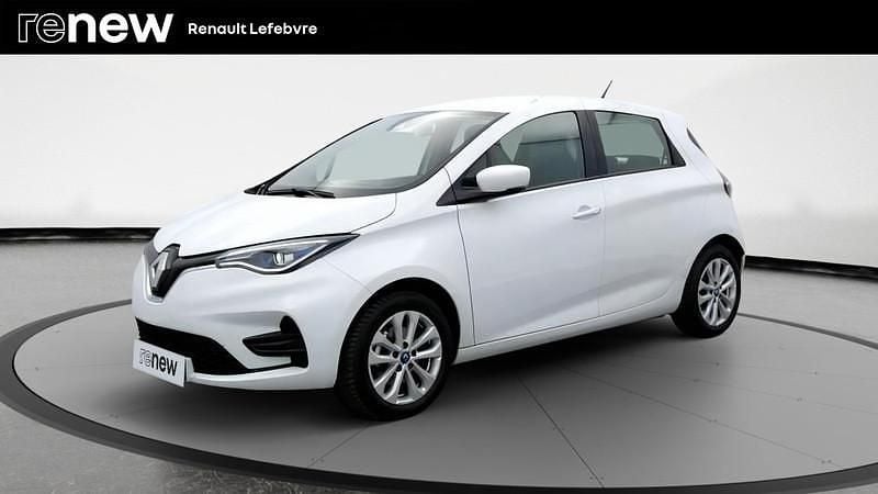 Blanc Utilisé 2021 Renault Zoe Zen Citadine | 13 990 € (Prix juste) - Image 1/4