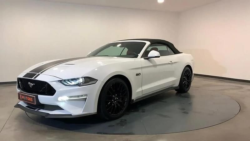 Blanc Utilisé 2019 Ford Mustang GT Cabriolet | 47 990 € - Image 1/4